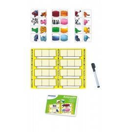 Anipuzzle magnetic - Miniland - poza 2