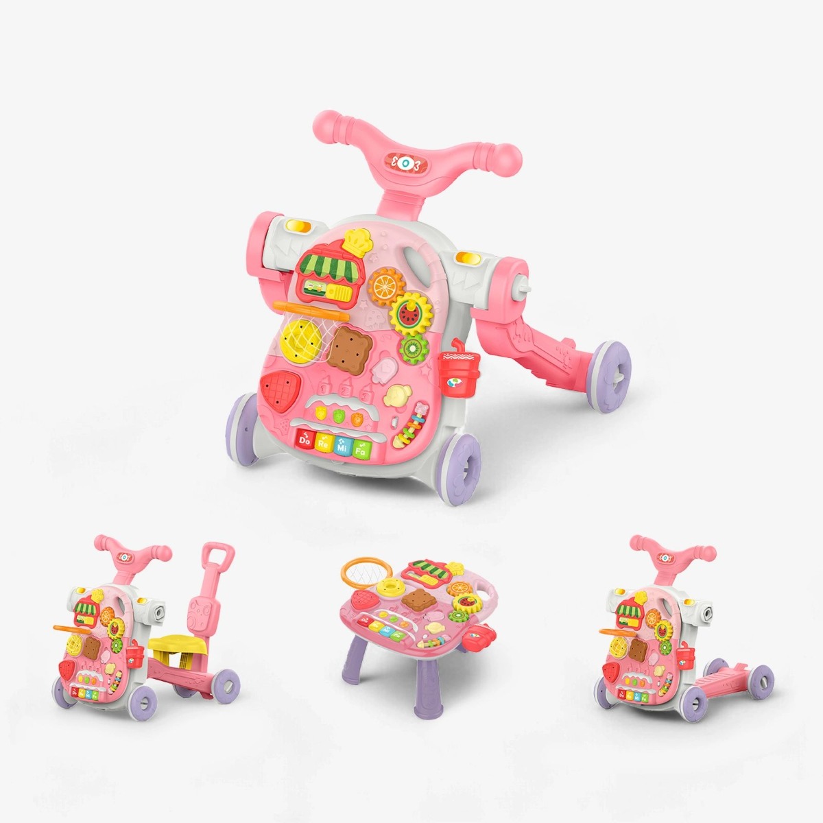 Antemergator 4 in 1 Kikka Sweet Escape Pink - poza 1