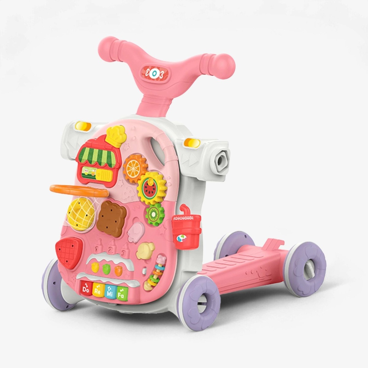 Antemergator 4 in 1 Kikka Sweet Escape Pink - poza 2