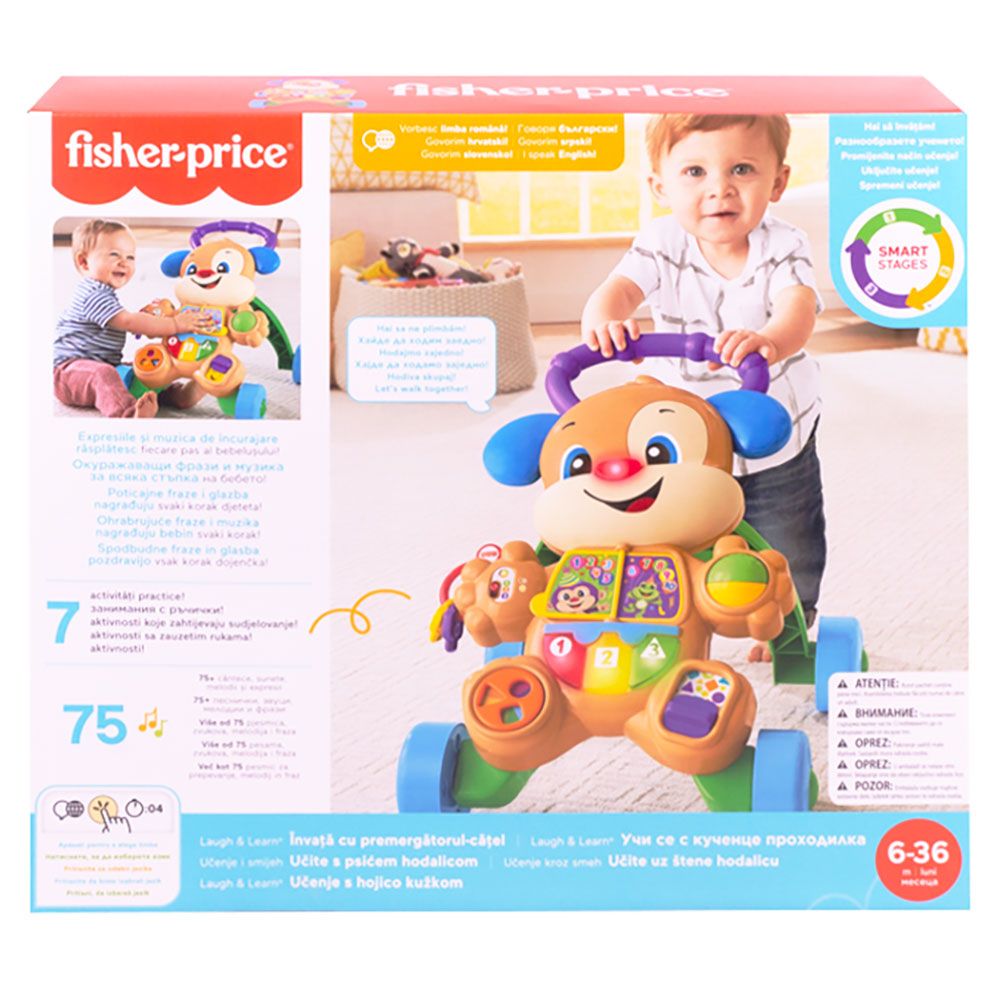 Antemergator catelus Fisher Price Laugh and Learn - poza 2
