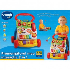 Antepremergator interactiv 2in1 Primii Pasi, in limba romana, Vtech 77012 - poza 5