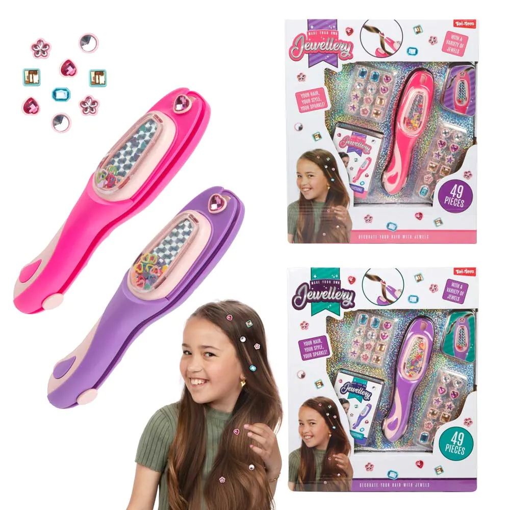 Aparat de Decorare a Parului pentru fetite TToys Jewellery Diverse Modele - poza 2