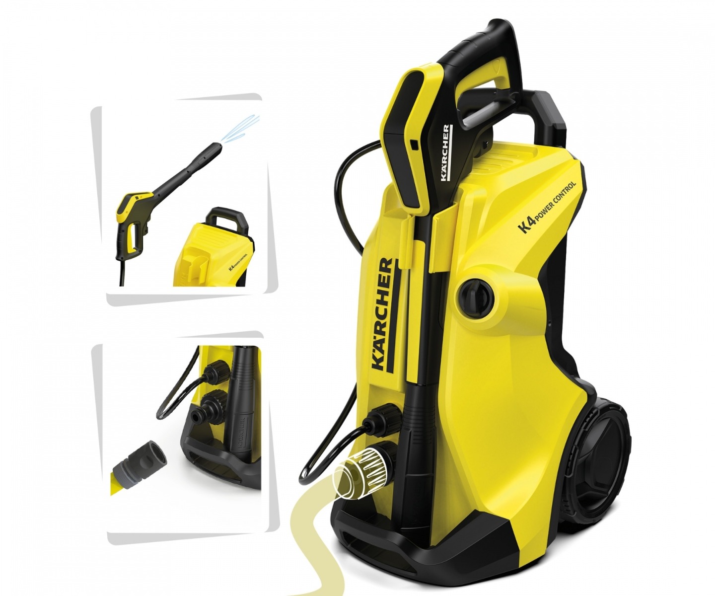 Aparat de spalat cu presiune pentru copii Smoby Karcher - poza 3