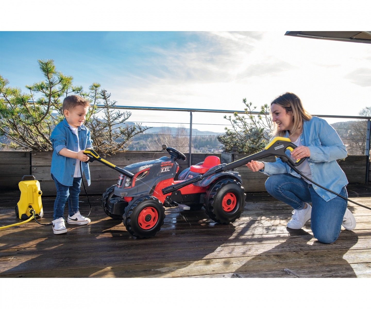 Aparat de spalat cu presiune pentru copii Smoby Karcher - poza 4