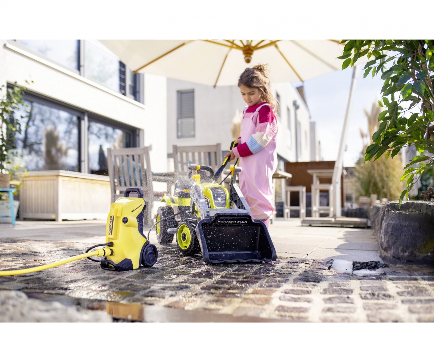 Aparat de spalat cu presiune pentru copii Smoby Karcher - poza 5