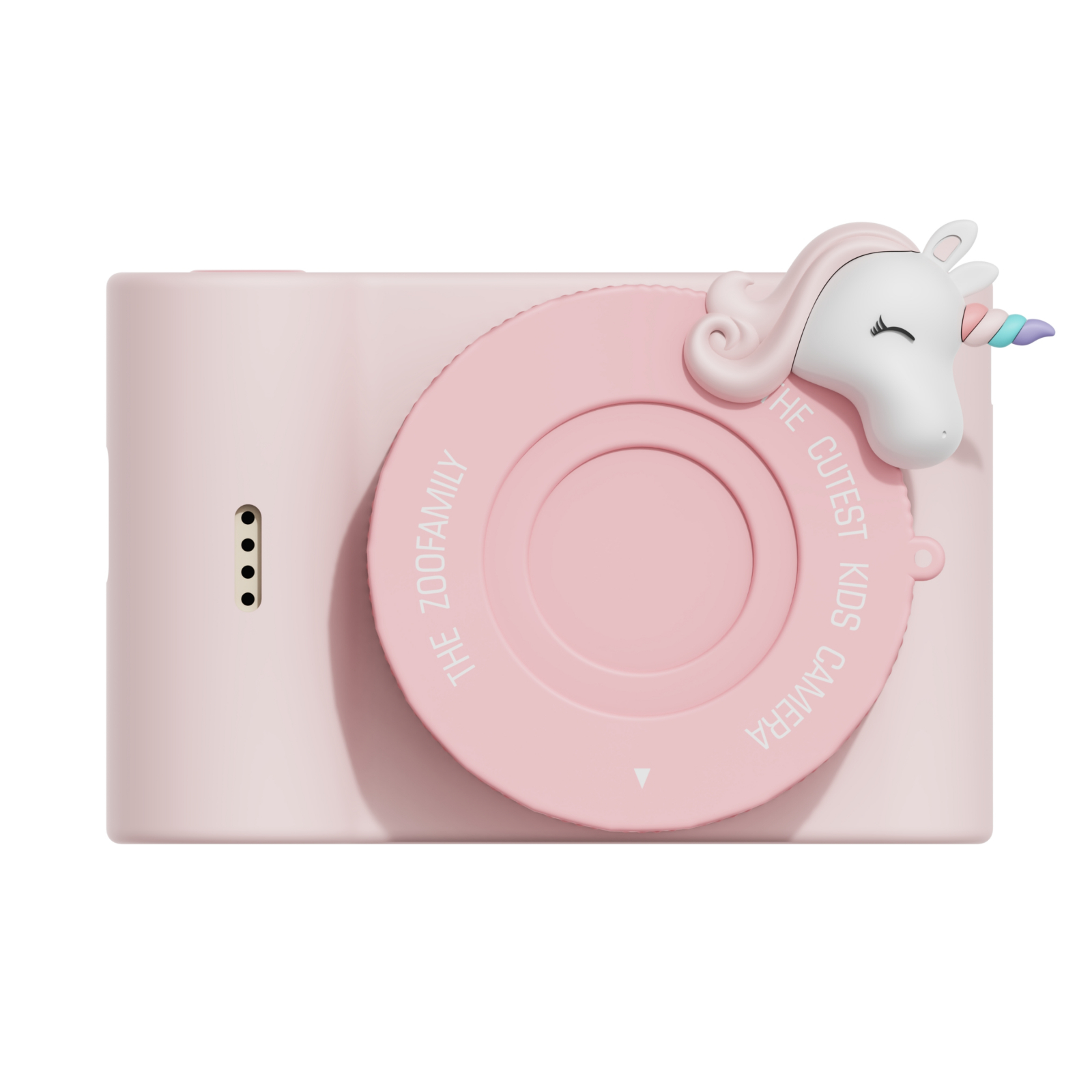 Aparat foto video digital pentru copii, cu ecran tactic si camera selfie, Urban Zoo - Unicorn