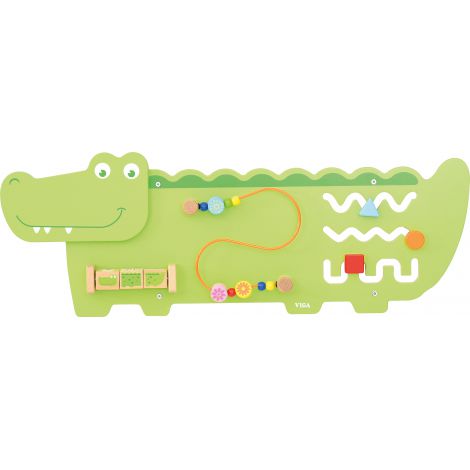 Aplicatie de perete cu activitati Crocodil - poza 1