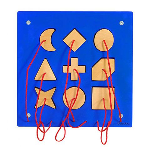 Aplicatie de perete Forme geometrice - Beleduc - poza 1