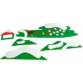 Aplicatie pentru perete - Copac - Mar - poza 3