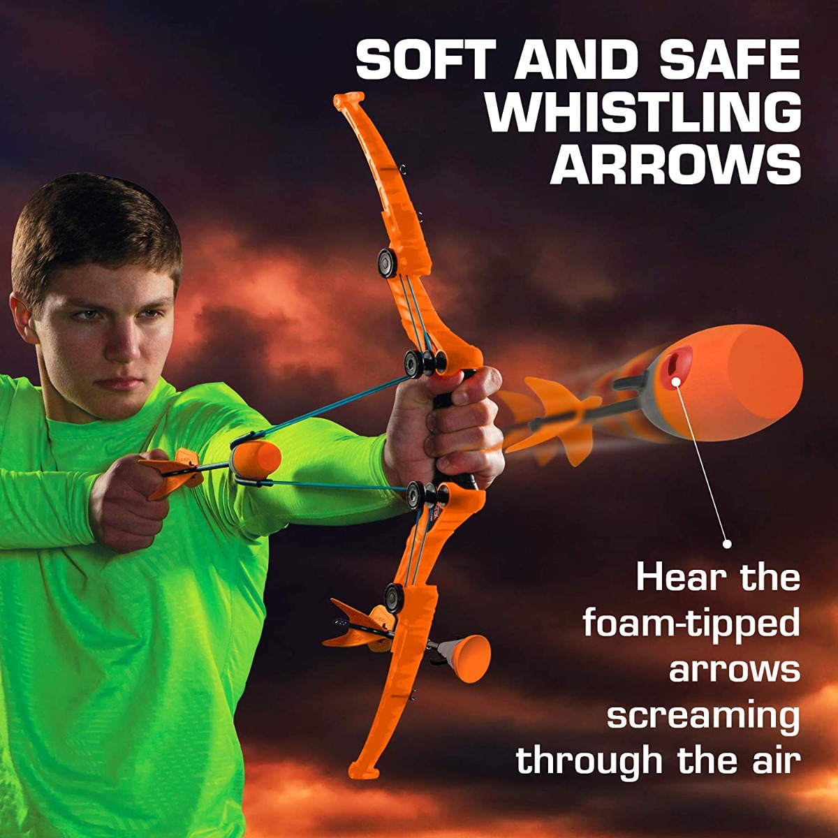 Arc cu 3 sageti Zing Air Storm Z-Tek Bow - poza 5