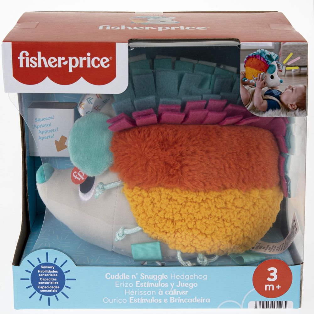 Arici de plus Fisher Price Cuddle N Snuggle Hedgehog - poza 2