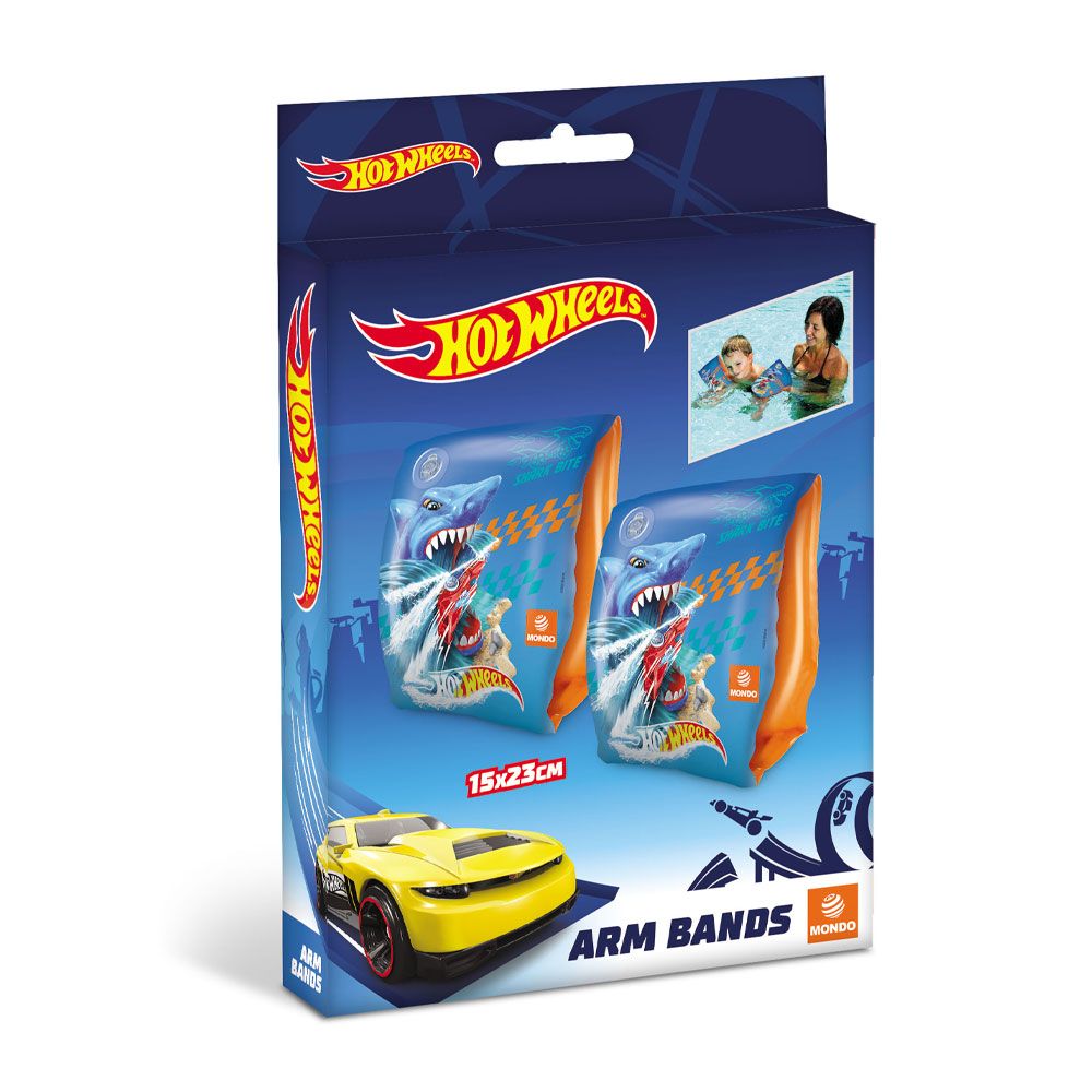 Aripioare de inot gonflabile Mondo Hot Wheels 23 x 15 cm - poza 3