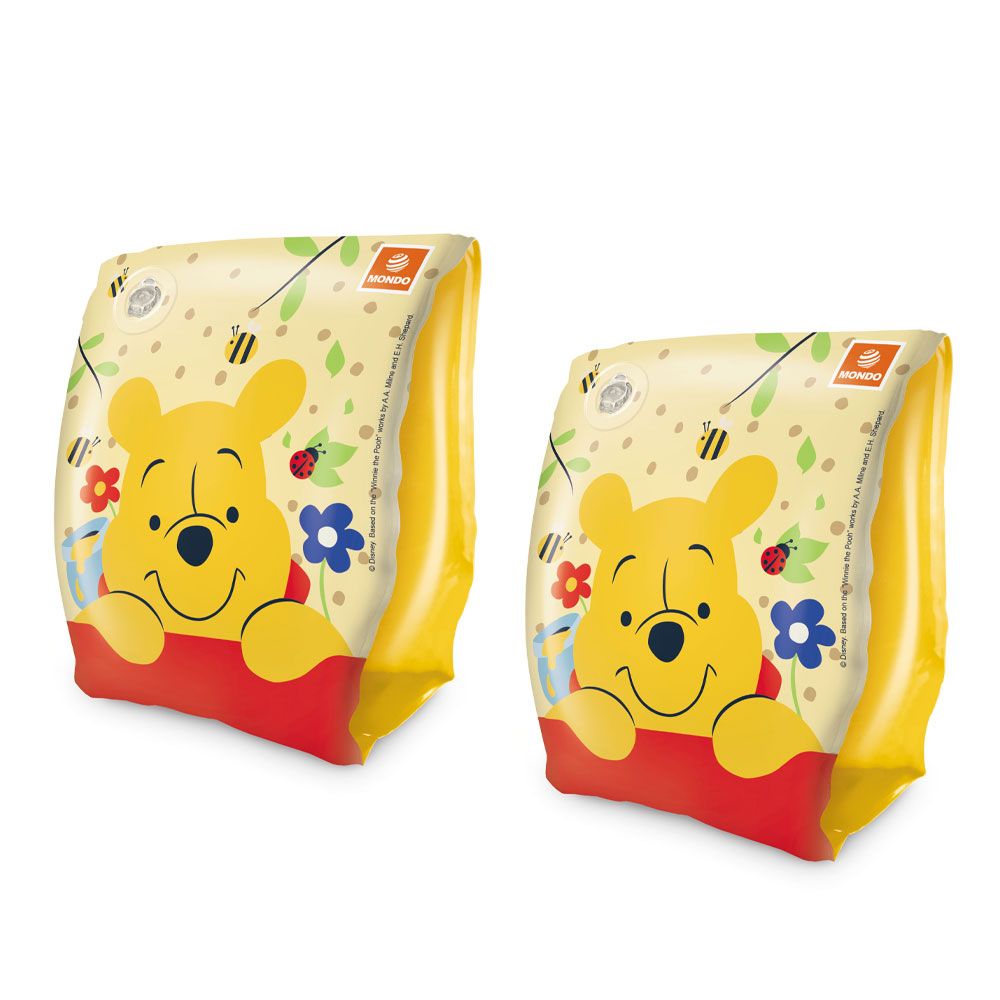Aripioare de inot gonflabile Mondo Winnie The Pooh 23 x 15 cm - poza 1