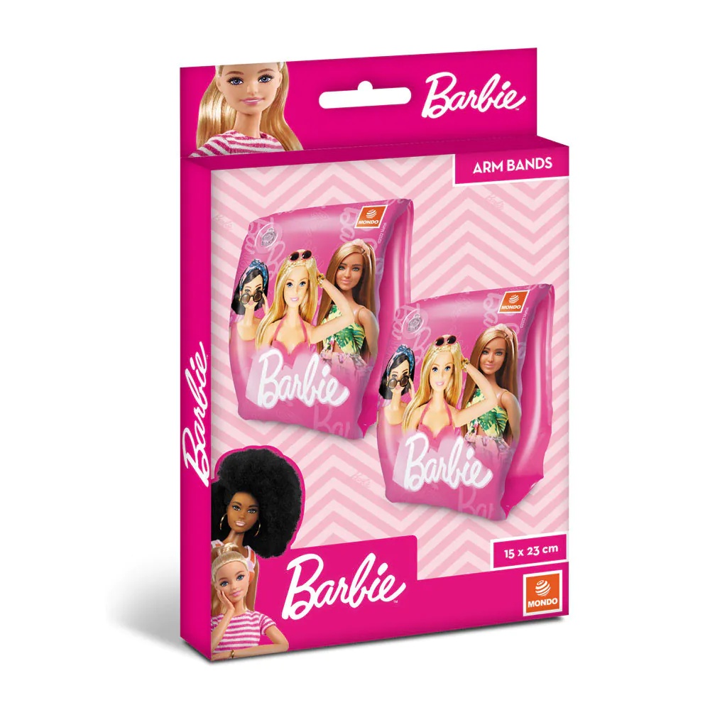 Aripioare gonflabile inot copii Mondo Barbie 15 x 23 cm - poza 2