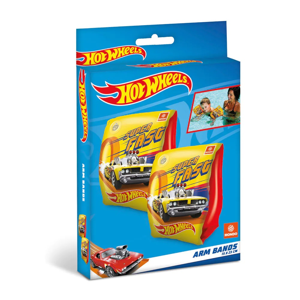 Aripioare gonflabile Mondo Hot Wheels 15 x 23 cm - poza 2
