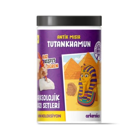 Arkerobox - Mini set arheologic educational si puzzle 3D, Egiptul Antic, Tutankhamon - poza 1