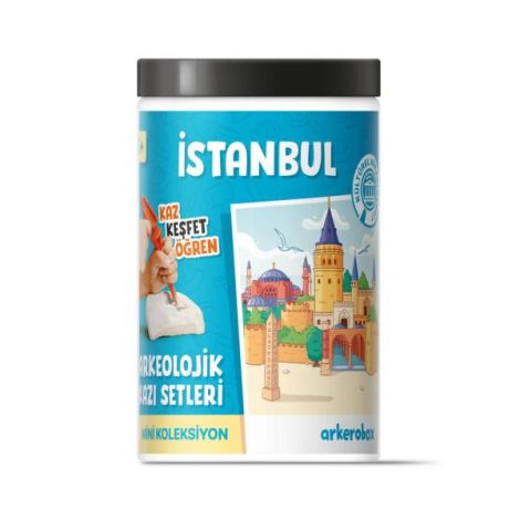 Arkerobox - Mini set arheologic educational si puzzle 3D, Istanbul, Turnul Galata - poza 1