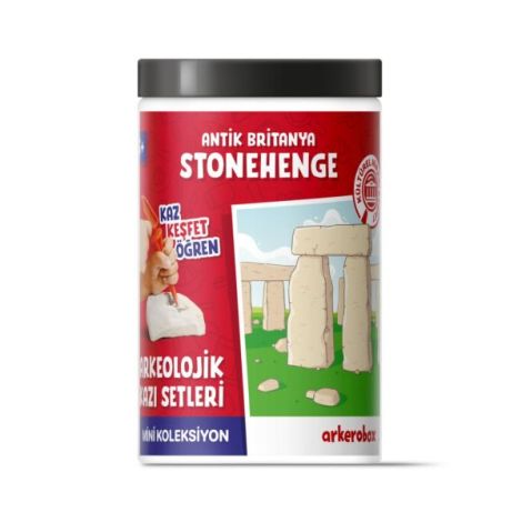 Arkerobox - Mini set arheologic educational si puzzle 3D, Marea Britanie antica, Stonehenge - poza 1