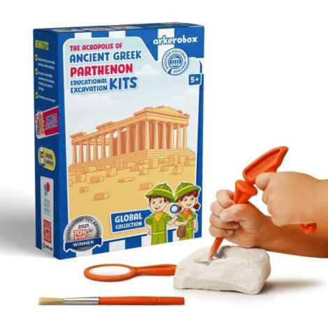 Arkerobox - Set arheologic educational si puzzle 3D, Grecia antica, Parthenon - poza 1