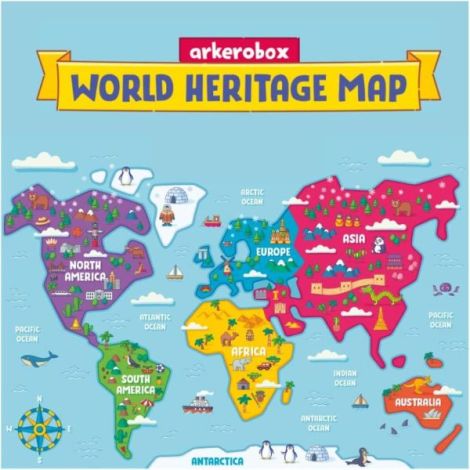 Arkerobox - Set arheologic educational si puzzle 3D, Grecia antica, Parthenon - poza 4