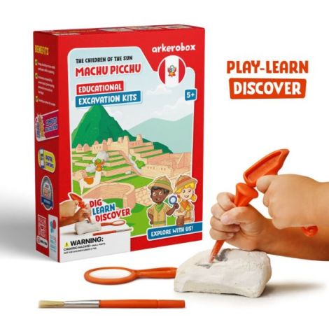 Arkerobox - Set arheologic educational si puzzle 3D, Machu Picchu - poza 1