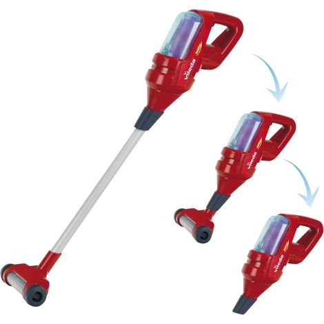 Aspirator de Jucărie Vertical Vileda cu sunete și duza curatare, Theo Klein 6793 - poza 5