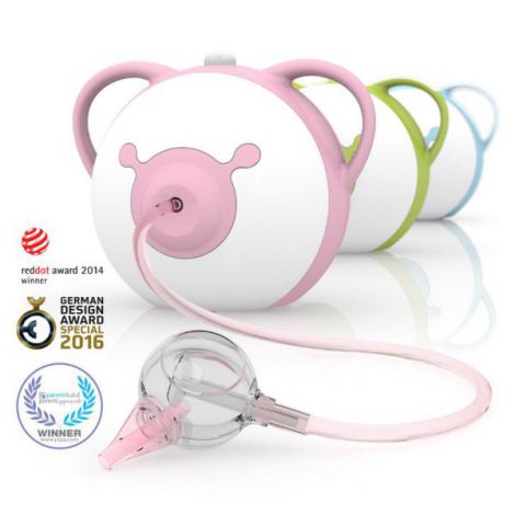 Aspirator nazal electric Nosiboo Pro roz - poza 3
