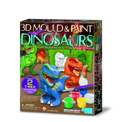 Atelier creativ 3D Modeleaza si picteaza - Dinozaur - poza 1