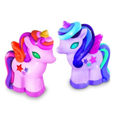 Atelier creativ 3D Modeleaza si picteaza - Unicorni cu sclipici - poza 2