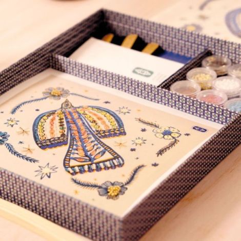 Atelier creativ 59 pentru adulti Broderie cu margele, Djeco - poza 5