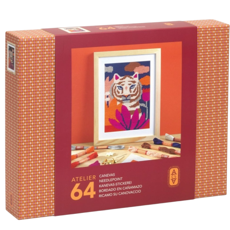 Atelier creativ 64 profesional Goblen si broderie, Djeco - poza 1
