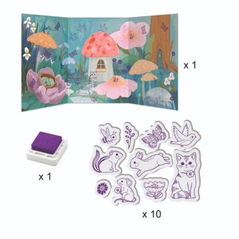 Atelier creativ Animalute dragalase, Djeco - poza 5