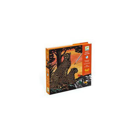 Atelier creativ cu creioane acuarela Djeco, Lumina din fundal - poza 5