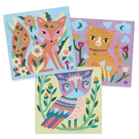 Atelier creativ cu nisip si sclipici, Animale luminoase - poza 2