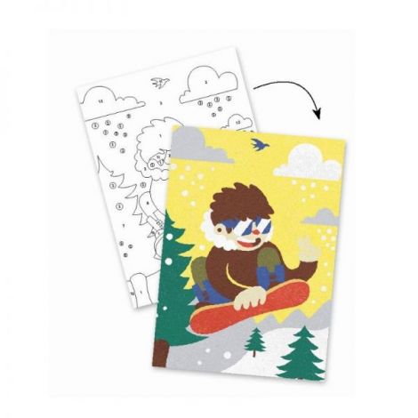 Atelier creativ cu nisip, Sporturi cu placa - poza 4