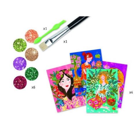 Atelier creativ cu sclipici, Parfumul florilor - poza 2