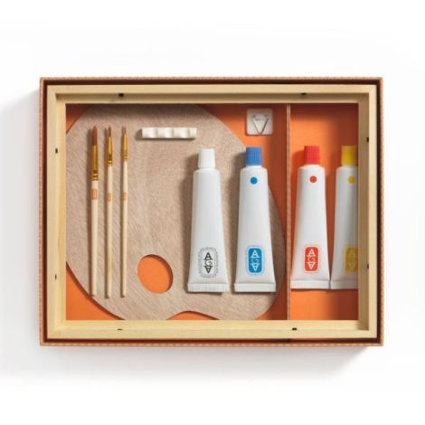 Atelier creativ de pictura pentru adulti Tigru, Djeco - poza 2