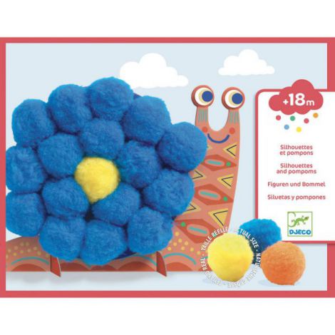 Atelier creativ Djeco, Animale moi si pufoase - poza 1
