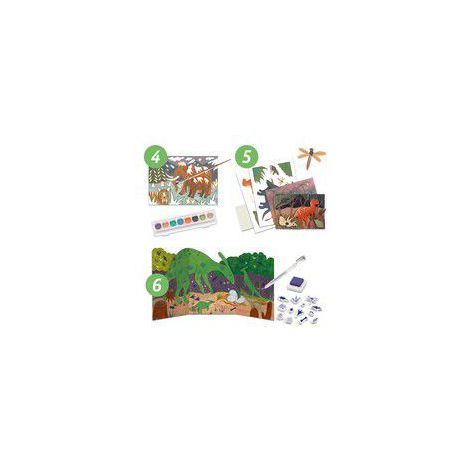 Atelier creativ Djeco, Lumea dinozaurilor - poza 5