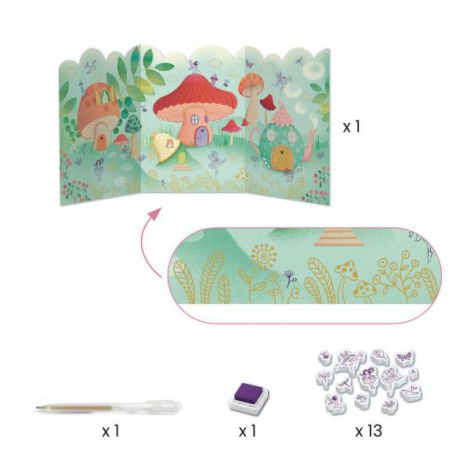 Atelier creativ Djeco, Lumea vazuta de zane - poza 5