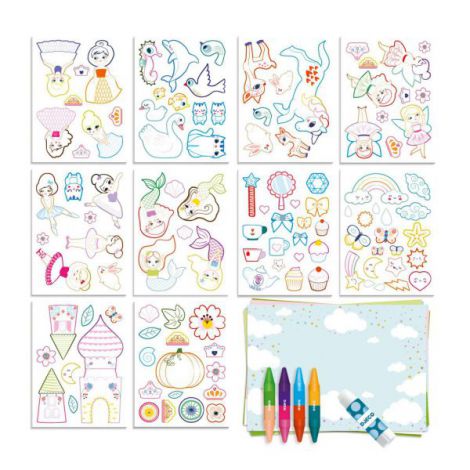 Atelier creativ Djeco, O lume pentru fete - poza 3