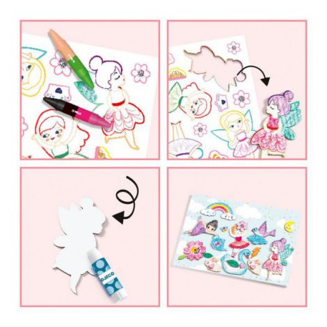 Atelier creativ Djeco, O lume pentru fete - poza 4