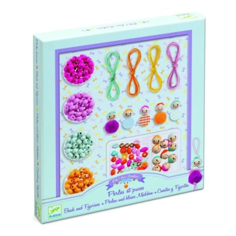 Atelier creativ Margele si figurine, Djeco - poza 1