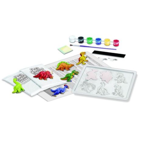 Atelier creativ Modeleaza si picteaza - Dinozaur care straluceste in intuneric - poza 2