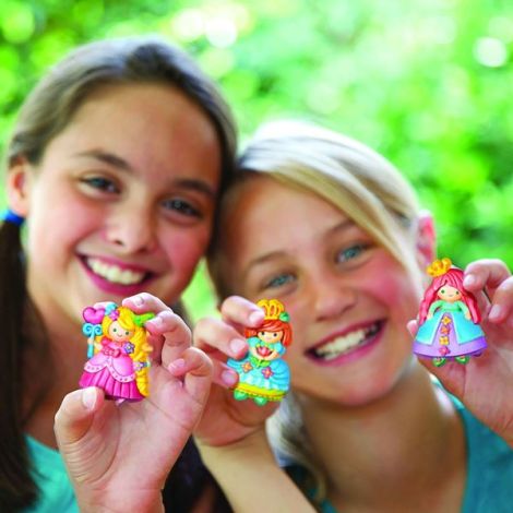 Atelier creativ Modeleaza si picteaza - Printesa cu sclipici - poza 4