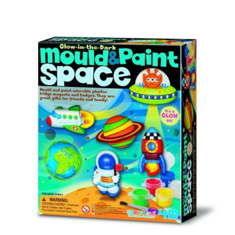 Atelier creativ Modeleaza si picteaza - Spatiu - straluceste in intuneric - poza 1