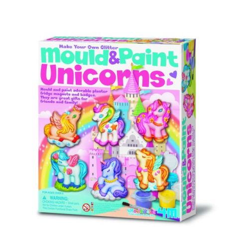 Atelier creativ Modeleaza si picteaza - Unicorni cu sclipici - poza 1