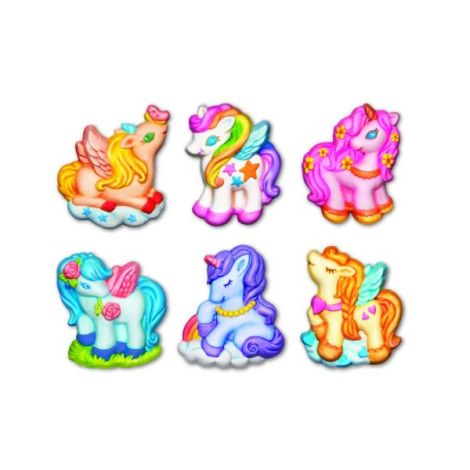 Atelier creativ Modeleaza si picteaza - Unicorni cu sclipici - poza 2