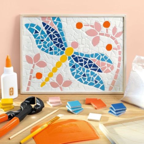 Atelier creativ pentru adulti Arta in mozaic 72, Djeco - poza 2