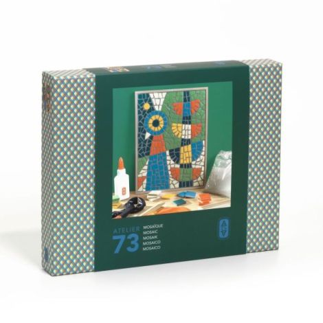 Atelier creativ pentru aulti Mozaic artistic 73, Djeco - poza 1